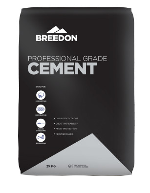 Breedon Professional Cement In A Waterproof Bag