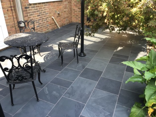 Aveiro Slate Paving Graphite