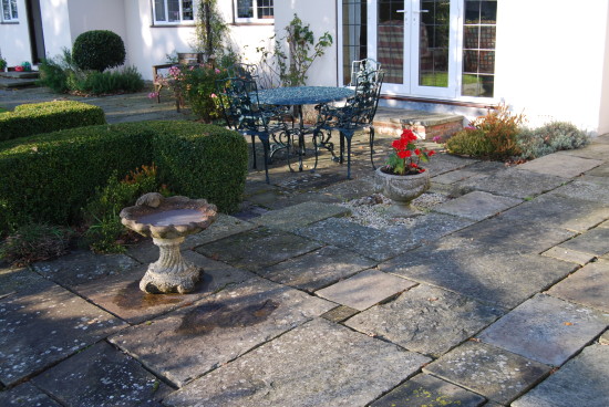 Reclaimed Yorkstone Paving