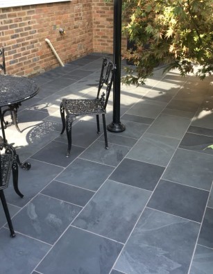 Aveiro Slate Paving Graphite