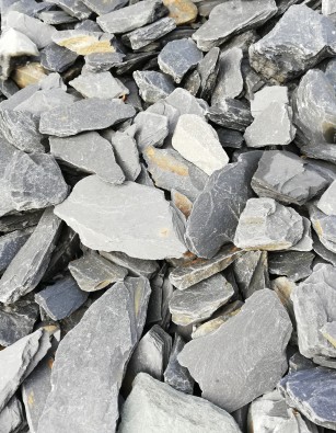 Black Slate Chippings 40mm