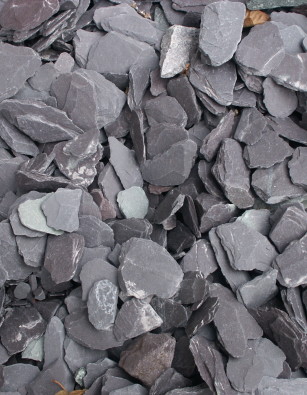 Blue Slate Chippings 20mm