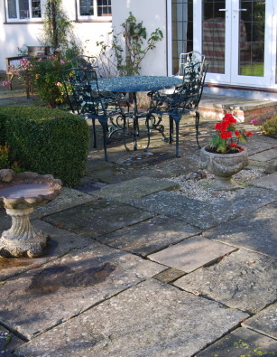 Reclaimed Yorkstone Paving